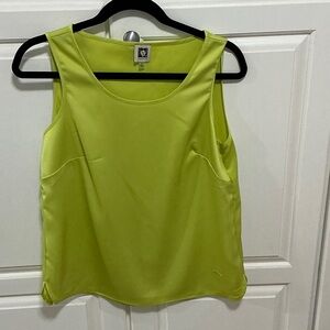 Anne Klein sleeveless blouse, size small.